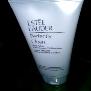 ESTEE LAUDER perfectly clean foam cleanser/purifying mask normal skin 5oz NEW